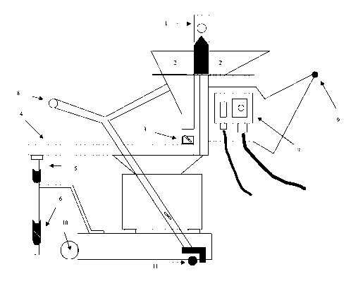 A single figure which represents the drawing illustrating the invention.